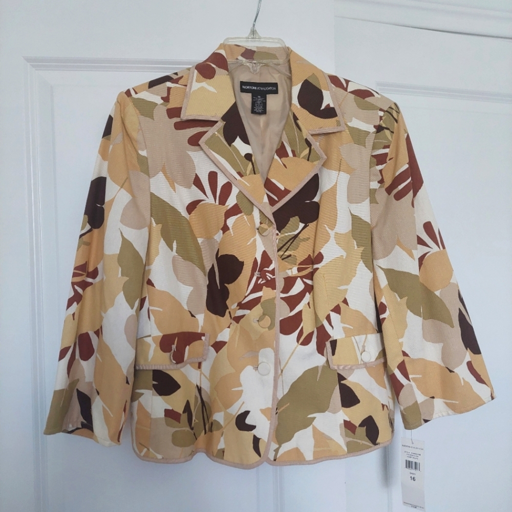 NORTON MCNAUGHTON Oasis coat NWOT
